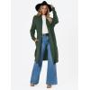 imageLILLUSORY Long Cardigan Sweaters for Women Fall Trendy Oversized Open Front Winter CoatOlive