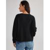 imageLILLUSORY Women Cardigan Sweaters Fall Outfit Clothes Fashion Cropped Jackets Trendy 2025 Casual Long Sleeve TopsA Black