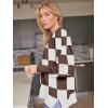 imageLILLUSORY Womens Oversized Batwing Sweaters 2025 Fall Outfits Trendy Crewneck Knit Side Slit Fashion Pullover TopsNutmeg White
