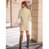 imageLILLUSORY Womens Turtleneck Oversized Long Sweater Dress 2025 Plus Size Tunic Pullover Knit Winter DressesApricot