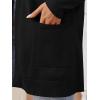 imageLILLUSORY Womens Long Cardigan Sweaters with Pockets Open Front Knit 2025Fall Fashion Outfits Winter ClothesBlack