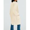 imageLILLUSORY Long Oversized Cardigans Sweaters for Women Open Front Knit Fall with Pockets 2025 Outfits FashionApricot