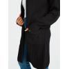imageLILLUSORY Long Oversized Cardigans Sweaters for Women Open Front Knit Fall with Pockets 2025 Outfits FashionBlack