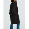 imageLILLUSORY Long Oversized Cardigans Sweaters for Women Open Front Knit Fall with Pockets 2025 Outfits FashionBlack