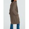 imageLILLUSORY Long Oversized Cardigans Sweaters for Women Open Front Knit Fall with Pockets 2025 Outfits FashionNutmeg
