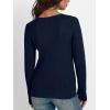 imageLILLUSORY Womens Cable Knit V Neck Lightweight Soft Pullover SweatersNavy Blue