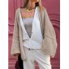 imageLILLUSORY Chunky Cardigan Sweaters for Women Oversized Long Trendy Early Fall Outfits Fashion Cozy 2025 Winter ClothingGrey Beige