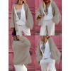 imageLILLUSORY Chunky Cardigan Sweaters for Women Oversized Long Trendy Early Fall Outfits Fashion Cozy 2025 Winter ClothingTaupe