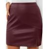 imageLILLUSORY Leather Skirt Pencil Skirts for Women Trendy Fall 2025 Going Out Outfits Date NightWinered