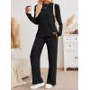 imageLILLUSORY Womens 2 Piece Lounge Sets Matching Sweatsuits Fall Outfits Pajamas 2025 Comfy Casual Sets Fashion Winter ClothesBlack