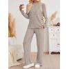 imageLILLUSORY Womens 2 Piece Lounge Sets Matching Sweatsuits Fall Outfits Pajamas 2025 Comfy Casual Sets Fashion Winter ClothesKhaki