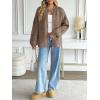 imageLILLUSORY Womens Oversized Chunky Knit Cardigan Sweaters Long Lantern Sleeve Button Down Cozy Trendy JacketCamel