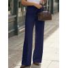 image:imageLILLUSORY High Waisted Stretchy Wide Leg Dress Work Pants Trousers Business Casual Slacks with PocketsNavy Blue