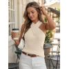 image:imageLILLUSORY Knit Halter Tops Sleeveless Lightweight Summer Sweater VestCream