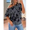 image:imageLILLUSORY Off The Shoulder Tops Oversized Tshirts Short Sleeve Basic Tee 2026 Casual Summer Fashion ClothesCamodg