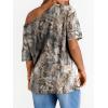 image:imageLILLUSORY Off The Shoulder Tops Oversized Tshirts Short Sleeve Basic Tee 2026 Casual Summer Fashion ClothesCamokg
