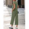image:imageLILLUSORY Two Piece Lounge Sets for Women Spring Vacation Beach Travel Airport Outfits Casual Cruise Fashion 2026Green