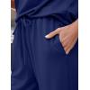 image:imageLILLUSORY Two Piece Lounge Sets for Women Spring Vacation Beach Travel Airport Outfits Casual Cruise Fashion 2026Navy