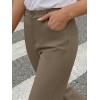 image:imageLILLUSORY Women High Waisted Stretchy Wide Leg Work Pants Business Casual Trousers with Pockets 2026Tawny