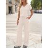 image:imageLILLUSORY Womens 2 Piece Lounge Sets 2026 Summer Vacation Outfits Airport Travel Resort Wear Beach Matching Spring SweatsuitApricot