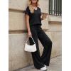 image:imageLILLUSORY Womens 2 Piece Lounge Sets 2026 Summer Vacation Outfits Airport Travel Resort Wear Beach Matching Spring SweatsuitBlack