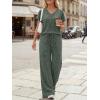 image:imageLILLUSORY Womens 2 Piece Lounge Sets 2026 Summer Vacation Outfits Airport Travel Resort Wear Beach Matching Spring SweatsuitGreen
