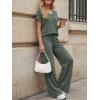 image:imageLILLUSORY Womens 2 Piece Lounge Sets 2026 Summer Vacation Outfits Airport Travel Resort Wear Beach Matching Spring SweatsuitGreen