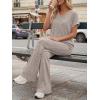 image:imageLILLUSORY Womens 2 Piece Lounge Sets 2026 Summer Vacation Outfits Airport Travel Resort Wear Beach Matching Spring SweatsuitKhaki
