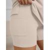 image:imageLILLUSORY Womens Lounge Sets Shorts 2 Piece Matching Pajamas Summer Outfits 2026 Casual Oversized Sweatsuits Spring ClothesBeige