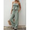 image:imageLILLUSORY 2 Piece Sets for Women Summer 2026 Vacation Travel Beach Outfits Lounge Matching Casual Airport ClothesGreygreen