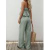 image:imageLILLUSORY 2 Piece Sets for Women Summer 2026 Vacation Travel Beach Outfits Lounge Matching Casual Airport ClothesGreygreen