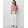 image:imageLILLUSORY Short Sleeve Cardigan Sweaters for Women 2026 Summer Cropped Button Up Sweater Tops Casual Shirt Y2K OutfitsPink