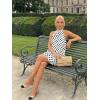 image:imageLILLUSORY Women Summer Mini Dress Halter Short Dresses A Line Polka Dot Petite Sundress Flowy Vacation Party Outfits 2026White