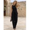 image:imageLILLUSORY Womens 2 Piece Summer Vest Sets Sleeveless Blazer Wide Leg Pants Suits Business Casual Spring OutfitsBlack