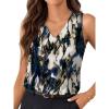 image:imageLILLUSORY Women Silk Satin Tank Top V Neck Summer Blouse Sleeveless Shirt Business Casual Dressy Outfit Vacation Clothes 2026Bohoa