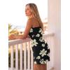 image:imageLILLUSORY Women Summer Casual Strapless Romper Sleeveless Off Shoulder Short Jumpsuits Dressy Beach Vacation Outfits 2026Black