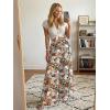 image:imageLILLUSORY Women Elastic Casual High Waist Wide Leg Pants 2026 Summer Long Palazzo Pant with Pocket Beach Vacation ClothesFloral