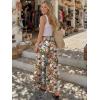 image:imageLILLUSORY Womens Flowy Palazzo Pants High Waisted Wide Leg Boho Casual Summer Beach Vacation Fall Lightweight TrousersBohofloral