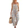 image:imageLILLUSORY Womens Jumpsuits Tropical Floral Print Boho Summer Overalls Rompers Cruise Outfits Beach Vacation 2026 Resort WearFloral