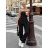 image:imageLILLUSORY Two Piece Lounge Sets for Women Going Out Asymmetrical Summer Matching Clothing 2026 Travel Knit Vacation OutfitsBlack