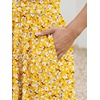 image:imageLILLUSORY Summer Dresses for Women 2026 Short Sleeve Floral Aline Dress with Pockets Boho Flowy SundressesYellow Floral