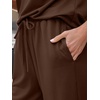 image:imageLILLUSORY Two Piece Lounge Sets for Women Spring Vacation Beach Travel Airport Outfits Casual Cruise Fashion 2026Chocolate Brown