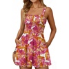 Floral Rose Red
