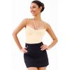 imageREORIA Crisscross Back Strap VNeck Women Crop Tank Top Sexy Sleeveless Tops 2025 SpringSummer Designer CollectionButtercream