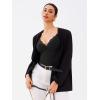 imageREORIA Womens Lace Trim VNeck Bodysuit Spaghetti Straps Sexy Outfit 2025 SpringSummer Designer CollectionBlack Onyx