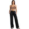 imageREORIA Womens Lounge Comfortable Adjustable Everyday Bra Seamless FullCoverage Padded Wirefree Bras for WomenOchre