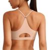 imageREORIA Womens Racerback Wireless Padded Comfortable Sleep Bralettes Bras for WomenNude