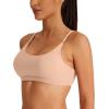 imageREORIA Womens Racerback Wireless Padded Comfortable Sleep Bralettes Bras for WomenNude