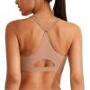 imageREORIA Womens Racerback Wireless Padded Comfortable Sleep Bralettes Bras for WomenSienna