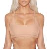imageREORIA Womens Racerback Wireless Padded Comfortable Sleep Bralettes Bras for WomenNude